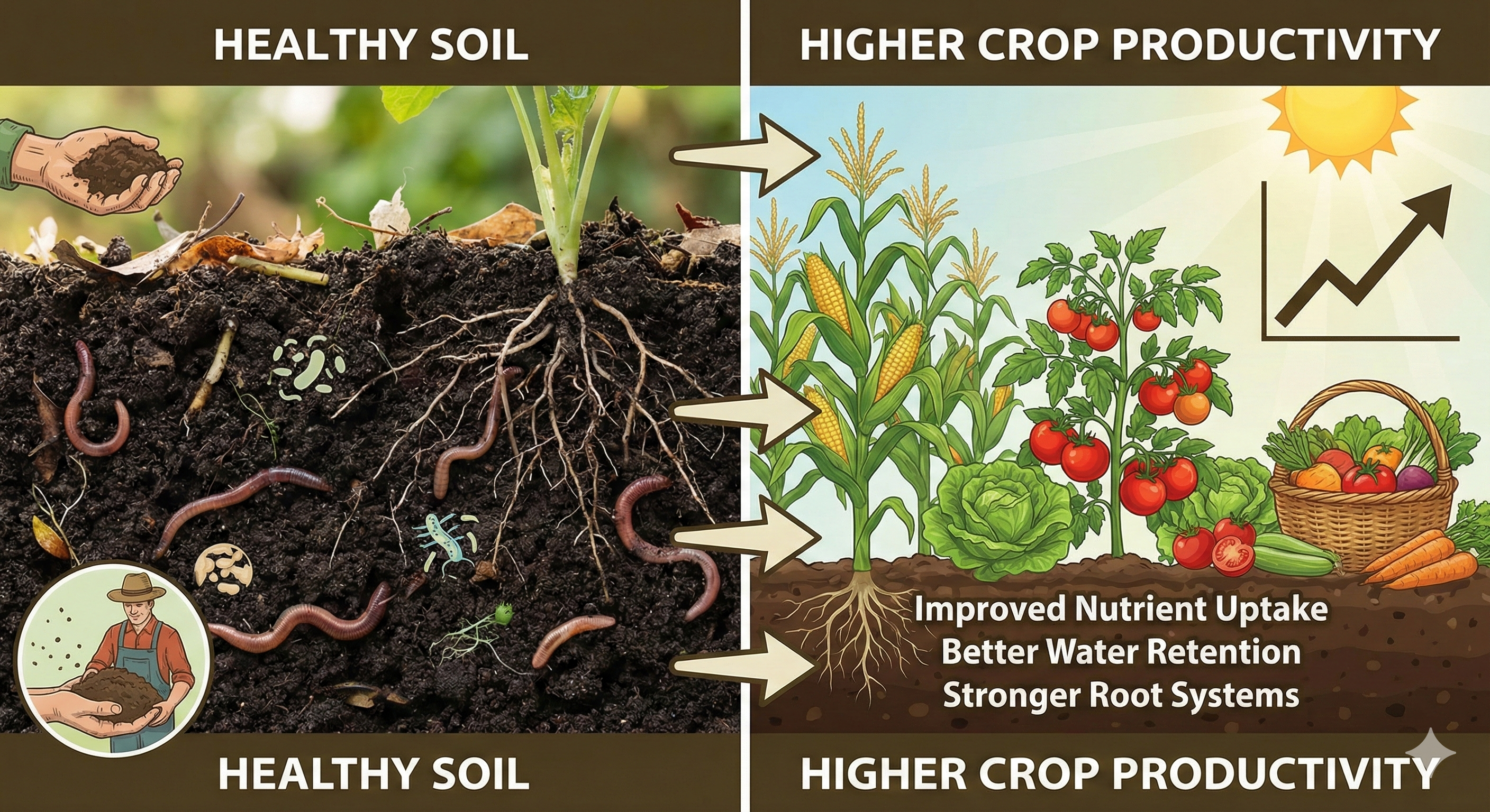 How Healthy Soil Leads to Higher Crop Productivity